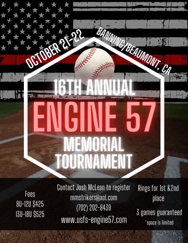 ENGINE 57 MEMORIAL BASEBALL TOURNAMENT